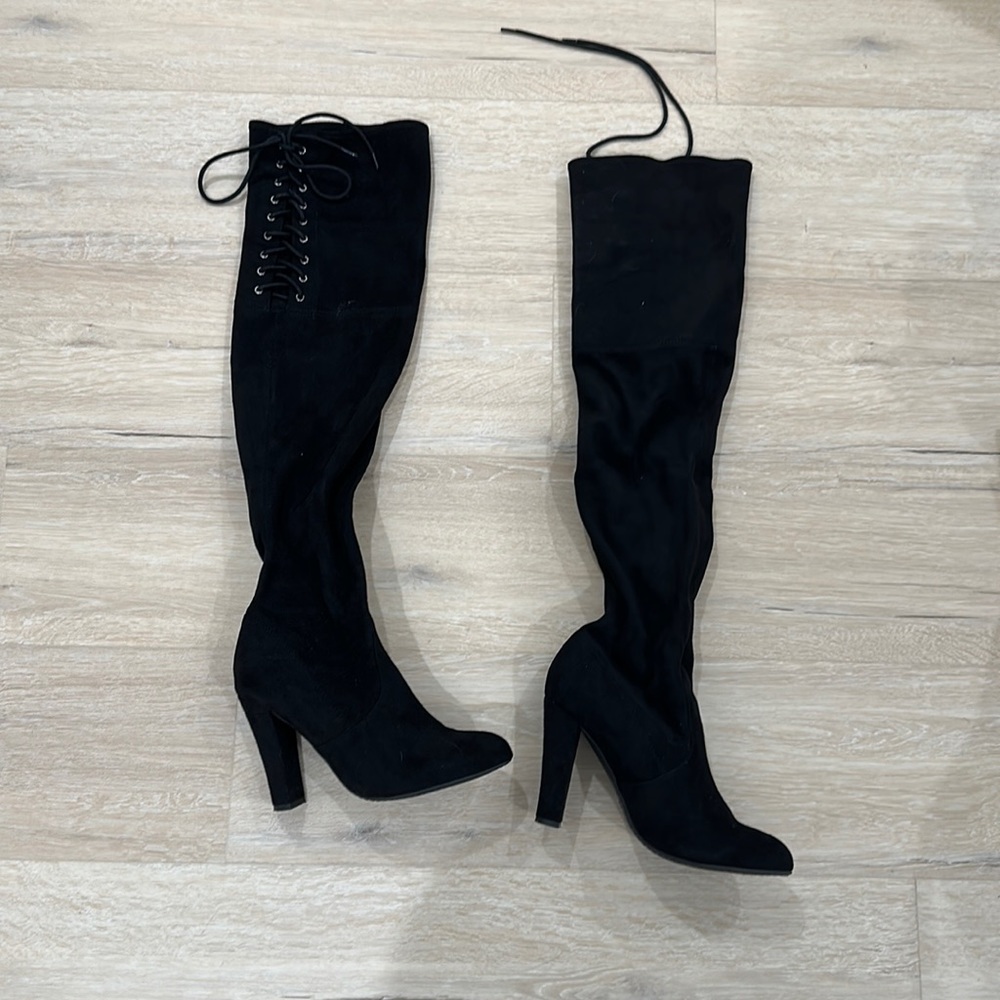 Steve Madden thigh boots gleemer